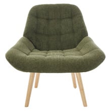 Brittany Rubberwood Accent Chair